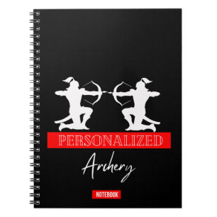Personalisiertes Archery-Notebook Notizblock