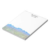 Personalisiertes Arizona-WüstenNotepad Notizblock (Rotiert)