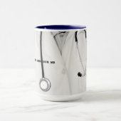 Personalisiertes Arztgeschenk Tasse (Zentrum)