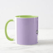 Personalisiertes Arztgeschenk Tasse (Links)