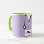 Personalisiertes Arztgeschenk Tasse (Vorderseite Links)