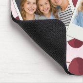 Personalisiertes Ästhetisches Kirschmuster Namensg Mousepad (Ecke)