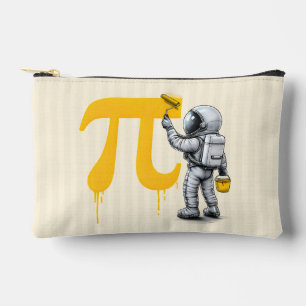 Personalisiertes Astronauten-Gemälde Pi-Symbol Pi- Zubehörtasche