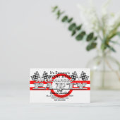 Personalisiertes aufgeladenes Party Begleitkarte (Stehend Vorderseite)