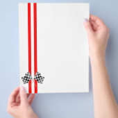 Personalisiertes aufgeladenes Party Flyer (Hand)