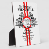 Personalisiertes aufgeladenes Party Fotoplatte (Seite)