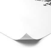 Personalisiertes aufgeladenes Party Poster (Ecke)