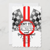 Personalisiertes aufgeladenes Performance-Party Einladung (Vorderseite)