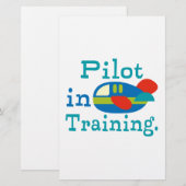 Personalisiertes Ausbildungsprogramm Briefpapier (Vorne/Hinten)