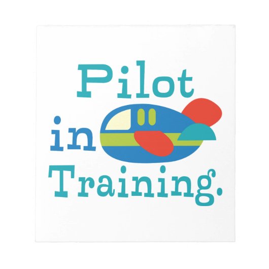 Personalisiertes Ausbildungsprogramm Notizblock (Vorderseite)