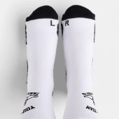 Personalisiertes Ausführen von Track- und Feldname Socken (Oben)