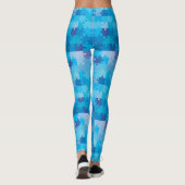 Personalisiertes Autismus-Bewusstsein Leggings (Rückseite)