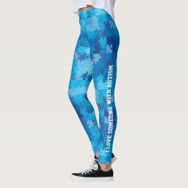 Personalisiertes Autismus-Bewusstsein Leggings