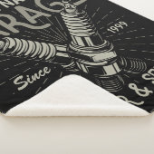 Personalisiertes Auto Mechanische Garage Retro Spa Sherpadecke (3/4)