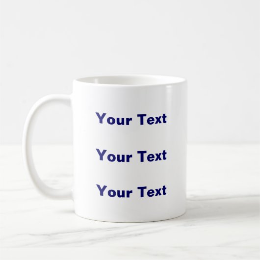 Personalisiertes Automobilverkäufer-Geschenk Kaffeetasse (Links)