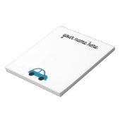 Personalisiertes Autostationery Notepad für Kinder Notizblock (Rotiert)