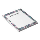 Personalisiertes Axolotl Notepad Notizblock (angewinkelt)