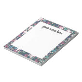 Personalisiertes Axolotl Notepad Notizblock (Rotiert)