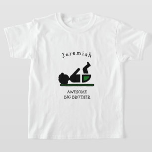 Personalisiertes Baby-Afro-Riesiger toller großer T-Shirt