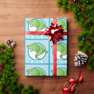 Personalisiertes Baby Boy Wrapping Paper Geschenkpapier