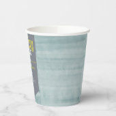 Personalisiertes Baby Brew Beer Label Sonnendusche Pappbecher (Links)