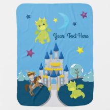 Personalisiertes Baby Dragons & Knight Kinderzimme