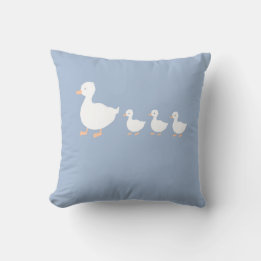 Personalisiertes Baby Duckling Kinderzimmer Throw Kissen