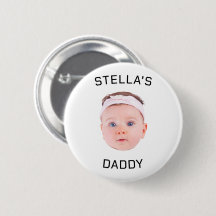 Personalisiertes Baby Face Foto Vater Geschenk