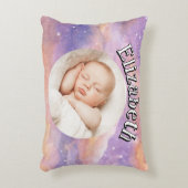 Personalisiertes Baby-Foto | Custom Baby Picture Dekokissen (Vorderseite(Vertikal))