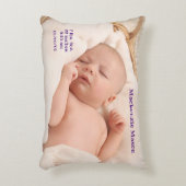 Personalisiertes Baby-Foto Dekokissen (Vorderseite(Vertikal))