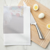 Personalisiertes Baby-Foto Küchentuch (Viertel Falte)