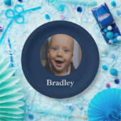 Personalisiertes Baby-Foto Pappteller (Party)