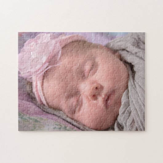 Personalisiertes Baby Foto Puzzle (Horizontal)