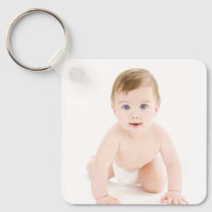 Personalisiertes Baby-Foto Schlüsselanhänger