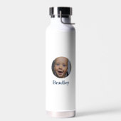 Personalisiertes Baby-Foto Trinkflasche (Links)