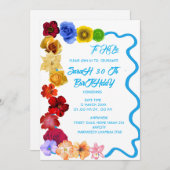 Personalisiertes Baby-Geschenk Neue Geboren Alle B Einladung (Vorne/Hinten)