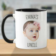 Personalisiertes Baby-Gesicht Foto Tasse für neue 