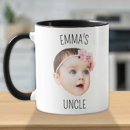 Personalisiertes Baby-Gesicht Foto Tasse für neue