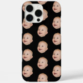 Personalisiertes Baby-Gesicht Muster Foto Case-Mate iPhone Hülle (Rückseite)