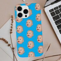 Personalisiertes Baby-Gesicht Muster Foto