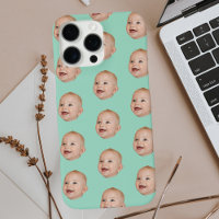 Personalisiertes Baby-Gesicht Muster Foto