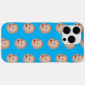 Personalisiertes Baby-Gesicht Muster Foto Case-Mate iPhone Hülle (Rückseite (Horizontal))