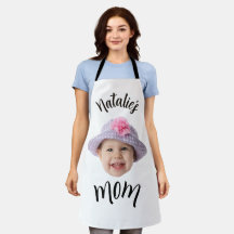 Personalisiertes Baby-Gesichtsfoto Name Neue Mutte