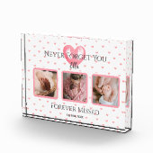 Personalisiertes Baby Girl Memorial Foto Keepake (Rechts)