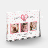 Personalisiertes Baby Girl Memorial Foto Keepake (Links)