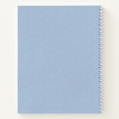 Personalisiertes Baby im ersten Jahr Notizblock (Rückseite)