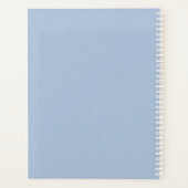 Personalisiertes Baby im ersten Jahr Planer (Rückseite)