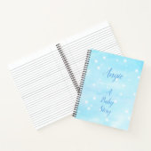 Personalisiertes Baby-Journal Notizblock (Innenseite)