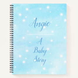 Personalisiertes Baby-Journal Notizblock