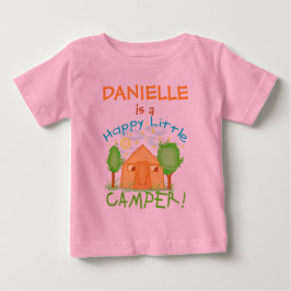 Personalisiertes Baby / Kind Sommer Camping T - Sh Baby T-shirt